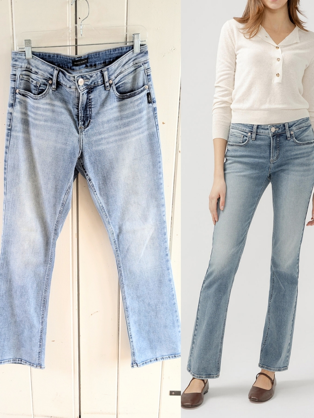 Silver Jeans Elyse Bootcut Sz 30x31